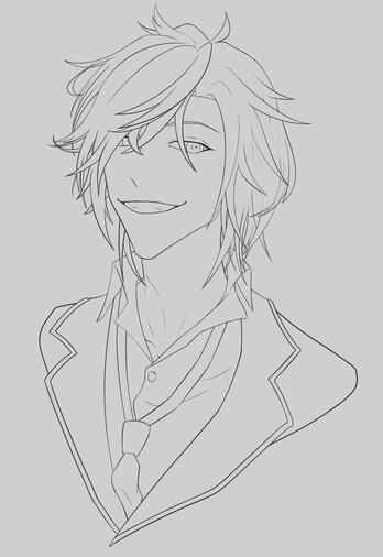 Headshot Lineart