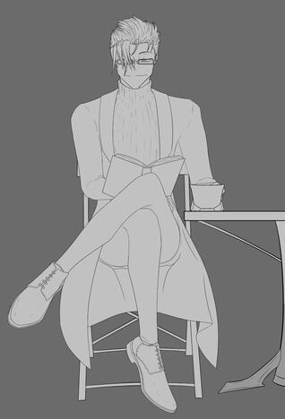 Lineart + Interactive elements